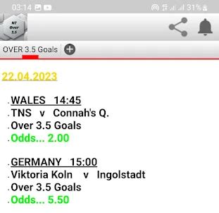 Over 3.5 Goals .